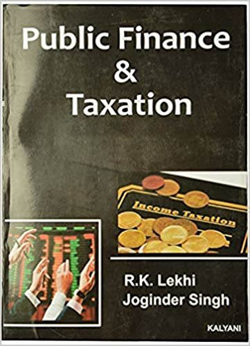 Public Finance & Taxation